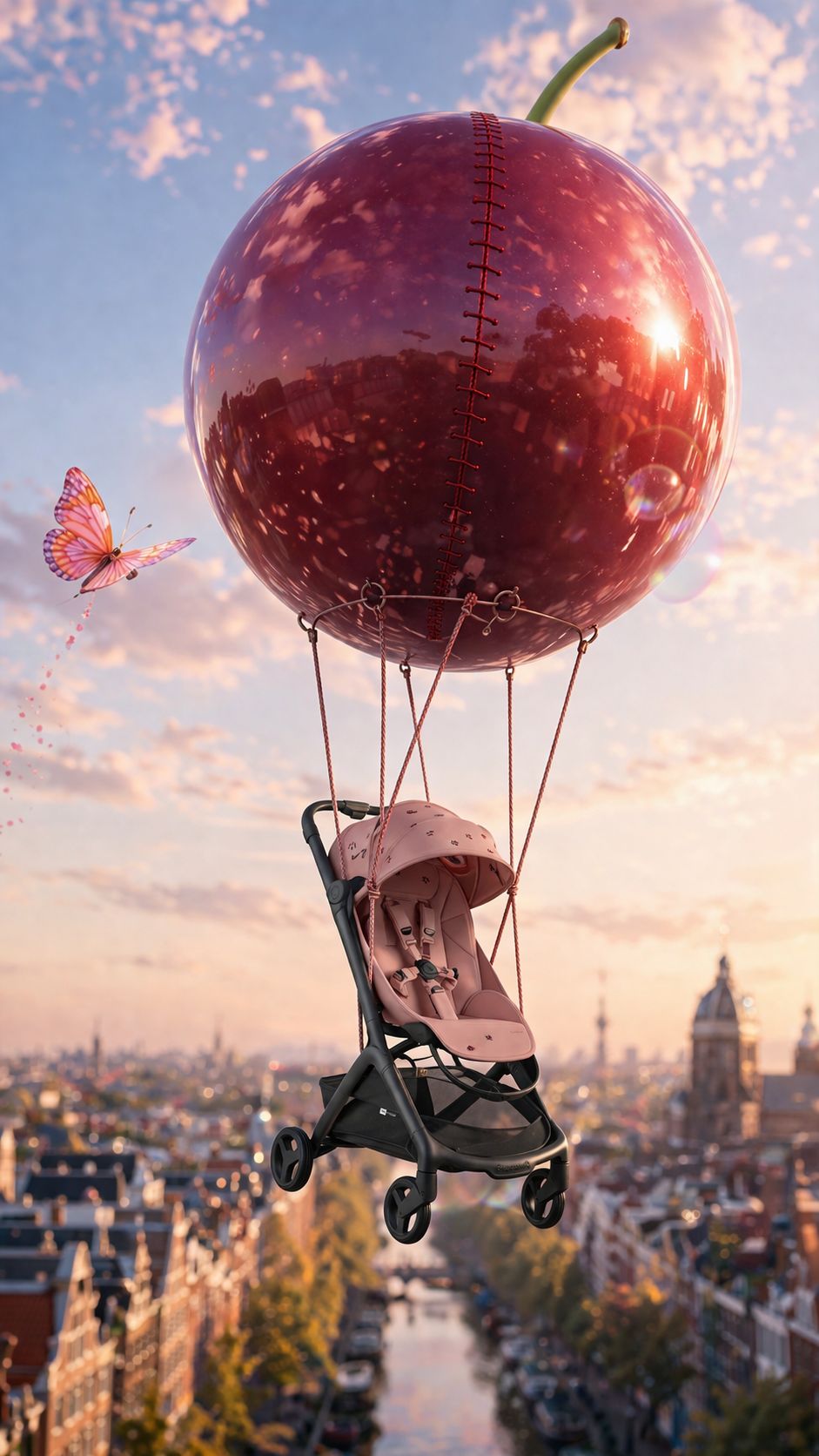 Cherry balloon mid