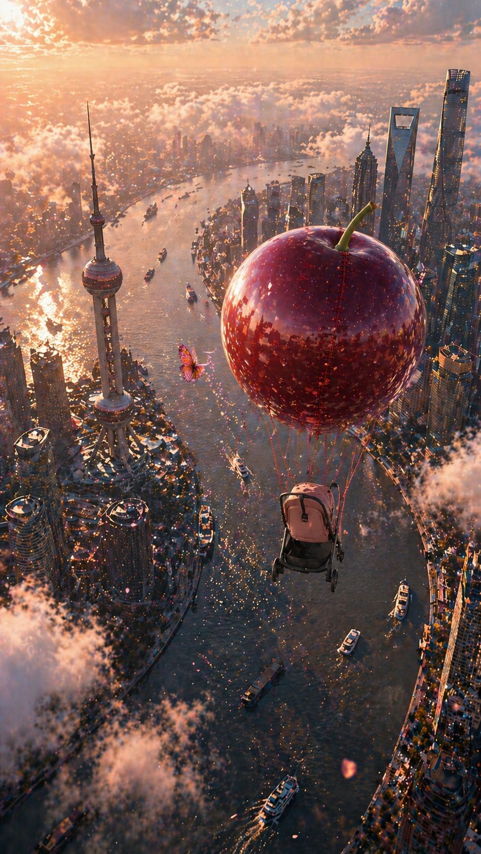 Shanghai landing close
